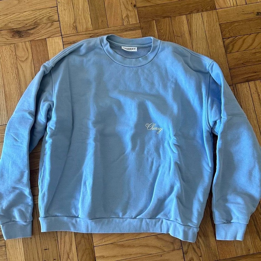 Cherry Los Angeles Baby Blue Crewneck Sweatshirt